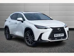 Sonic white Used 2022 Lexus NX450h+ SUV | £46,550 (Expensive)