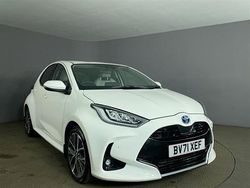 White Used 2021 Toyota Yaris Hatchback | £17,499 (Fair price)
