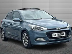 Aqua sparkling Used 2016 Hyundai i20 Premium SE Hatchback | £10,495 (Fair price)