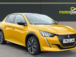 Faro yellow Used 2022 Peugeot 208 GTi Hatchback | £16,000 (Fair price)