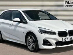 White Used 2020 BMW 225 Active Tourer M Sport MPV | £15,529 (Fair price)