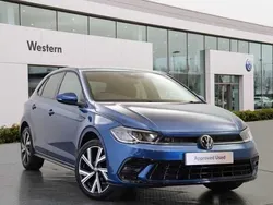 Blue Used 2022 VW Polo R-line Hatchback | £18,498 (Fair price)