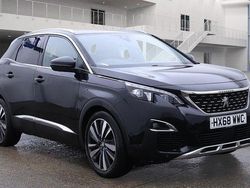 Black Used 2018 Peugeot 3008 Premium Hatchback | £10,000 (Fair price)