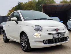 White Used 2025 Fiat 500 Hatchback | £8,995 (Super price)
