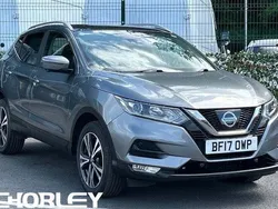 Grey Used 2017 Nissan Qashqai N-Connecta SUV | £9,575 (Fair price)