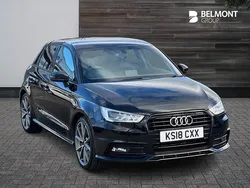 Black Used 2018 Audi A1 Sportback Black Edition Hatchback | £16,295 (Expensive)