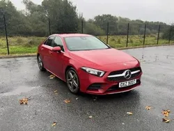Red Used 2020 Mercedes A200 AMG line Sedan | £18,099 (Fair price)