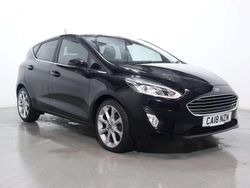 Black Used 2018 Ford Fiesta Titanium Hatchback | £7,900 (Fair price)