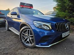 Blue Used 2018 Mercedes GLC350 AMG line Coupe | £17,500 (Super price)