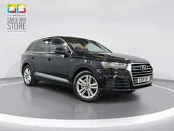 Black Used 2016 Audi Q7 S-Line SUV | £22,499 (Good price)