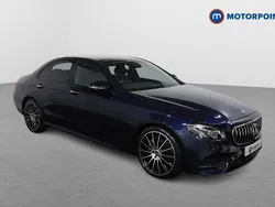 Blue Used 2020 Mercedes E220 AMG line Sedan | £27,699 (Expensive)