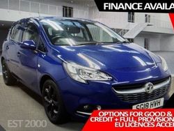 Blue Used 2018 Vauxhall Corsa SRi Hatchback | £6,999 (Fair price)
