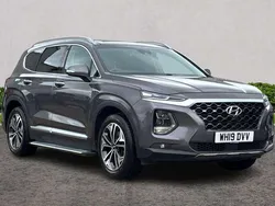 Grey Used 2019 Hyundai Santa Fe Premium SE SUV | £22,991 (Fair price)