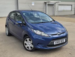 Blue Used 2010 Ford Fiesta Hatchback | £2,495 (Fair price)