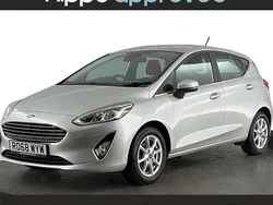 Silver Used 2018 Ford Fiesta Zetec Hatchback | £9,880 (Fair price)