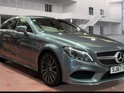 Grey Used 2017 Mercedes CLS220 AMG line Coupe | £11,445 (Fair price)