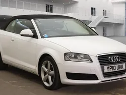 White Used 2010 Audi A3 Cabriolet Cabriolet | £2,950 (Fair price)