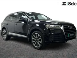 Black Used 2017 Audi Q7 S-Line SUV | £24,700 (Good price)