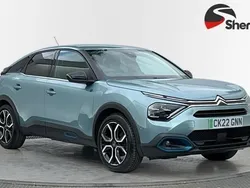 Blue Used 2022 Citroën e-C4 Shine Hatchback | £11,499 (Fair price)