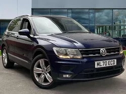 Atlantic blue metallic Used 2020 VW Tiguan Match SUV | £17,554 (Good price)