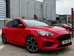 Red Used 2019 Ford Focus ST-Line X Hatchback | £8,200 (Fair price)