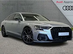 Silver New 2025 Audi A8 Black Edition Sedan | £57,800 (Fair price)