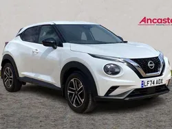 White Used 2024 Nissan Juke N-Connecta SUV | £20,675 (A bit pricey)