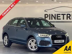 Blue Used 2015 Audi Q3 S-Line SUV | £11,499 (Fair price)