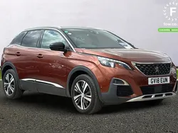 Bronze Used 2018 Peugeot 3008 GT-line Estate | £12,199 (Fair price)