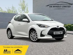 White Used 2022 Toyota Yaris Hybrid Hatchback | £11,790 (Super price)