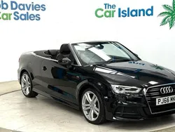 Black Used 2016 Audi A3 Cabriolet S-Line Cabriolet | £13,650 (A bit pricey)