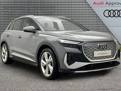 Grey Used 2022 Audi Q4 e-tron S-Line SUV | £26,795 (Fair price)