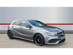 Grey Used 2018 Mercedes A200 AMG line Hatchback | £14,952 (Fair price)