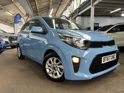 Blue Used 2018 Kia Picanto 2 Hatchback | £8,350 (Fair price)