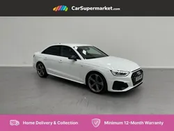 White Used 2021 Audi A4 Black Edition Sedan | £22,697 (A bit pricey)