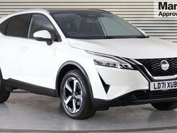 White Used 2021 Nissan Qashqai SUV | £20,412 (Fair price)