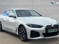 White Used 2025 BMW i4 M Sport Sedan | £41,020 (Fair price)