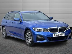 Blue Used 2020 BMW 330e M Sport | £22,495 (Fair price)