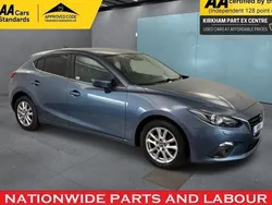 Blue Used 2014 Mazda 3 Hatchback | £5,995 (Fair price)