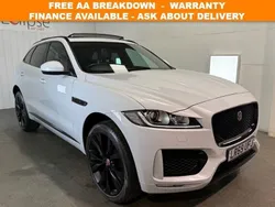 White Used 2019 Jaguar F-Pace Chequered Flag SUV | £28,495 (Fair price)