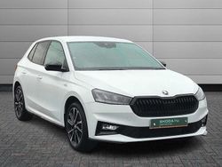 Moon white metallic Used 2024 Skoda Fabia Monte Carlo Hatchback | £19,499 (A bit pricey)