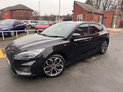 Metallic black Used 2019 Ford Focus ST-Line X Hatchback | £9,990 (Fair price)