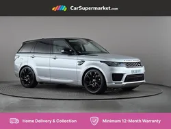 Silver Used 2018 Land Rover Range Rover Sport HSE Dynamic SUV | £27,697 (Fair price)