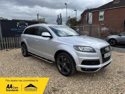 Silver Used 2012 Audi Q7 S-line plus SUV | £8,795 (Super price)