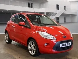 Red Used 2015 Ford Ka Titanium Hatchback | £4,299 (Good price)