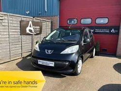 Black metallic Used 2009 Peugeot 107 Hatchback | £3,995 (Fair price)