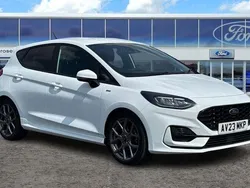 White Used 2023 Ford Fiesta ST-Line Hatchback | £14,695 (Fair price)