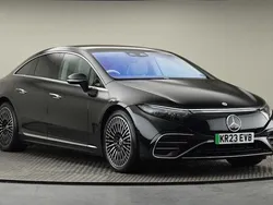 Black Used 2023 Mercedes EQS450+ AMG Line Premium Plus Sedan | £61,000