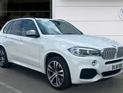 White Used 2018 BMW X5 M Sport SUV | £30,800 (A bit pricey)