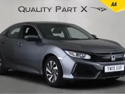 Grey Used 2019 Honda Civic SE Hatchback | £9,880 (Good price)